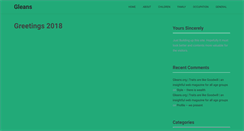 Desktop Screenshot of gleans.org